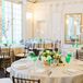 Gold Decor and Candlelight at Reception