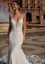 Moonlight Couture H1548 Mermaid Wedding Dress - thumbnail - 3