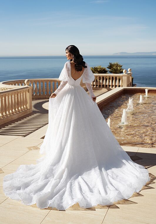 Moonlight couture dispensary wedding dress