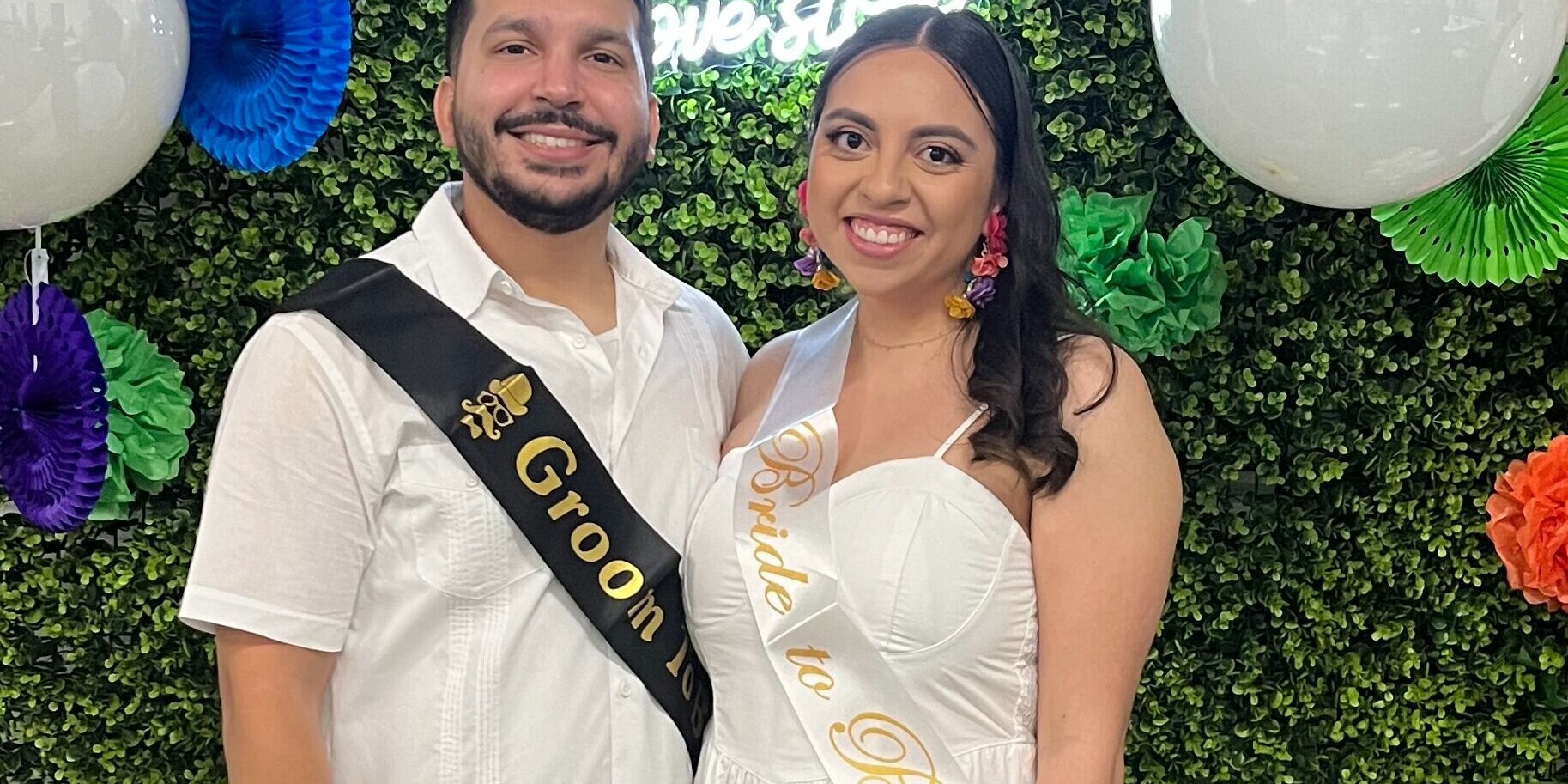 Alyssa & Juan Home Page Banner