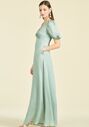 Sachin & Babi Alli Gown - Jade V-Neck Bridesmaid Dress - thumbnail - 3