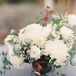 Arrangement of Eucalyptus, Proteas and Ivory Chrysanthemums
