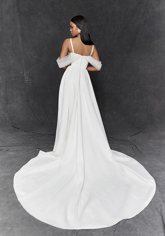 Justin Alexander Signature Tivoli A-Line Wedding Dress - 4