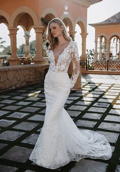 Abella Sabrina Sheath Wedding Dress