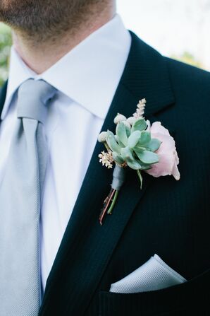 Succulent Boutonniere