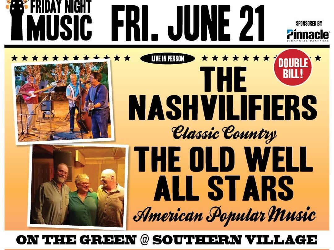 Picture of FRIDAY NIGHT LIVE MUSIC WITH THE NASHVILIFIERS AND THE OLD WELL ALL STARS