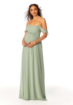 Morilee by Madeline Gardner Bridesmaids 14111 Off the Shoulder Bridesmaid Dress