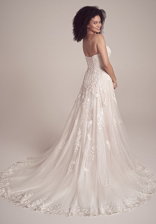 Maggie Sottero NAKITA A-Line Wedding Dress - 7