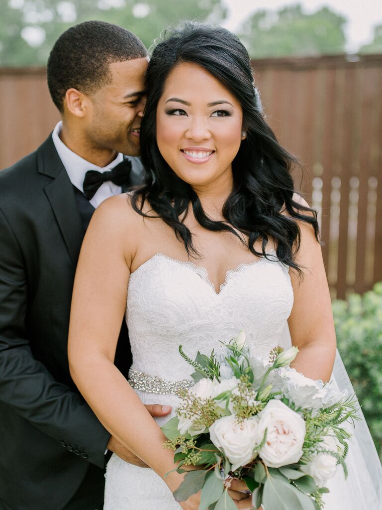 29 Half-Up, Half-Down Wedding Hairstyles to Save ASAP
