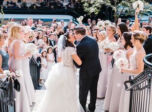 Keeping 420 wedding guests full, engaged and entertained is no easy task, but it’s one Alexandra knew she and Jaysen were prepared for from the time t