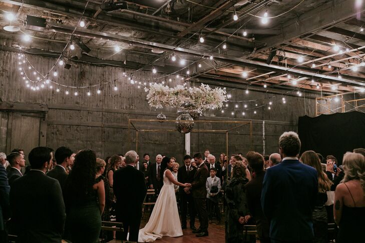 Alternative Warehouse Ceremony at Jam Handy in Detroit, Michigan