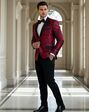 BLACKTIE AMSTERDAM Red Wedding Tuxedo Red Tuxedo - thumbnail - 7