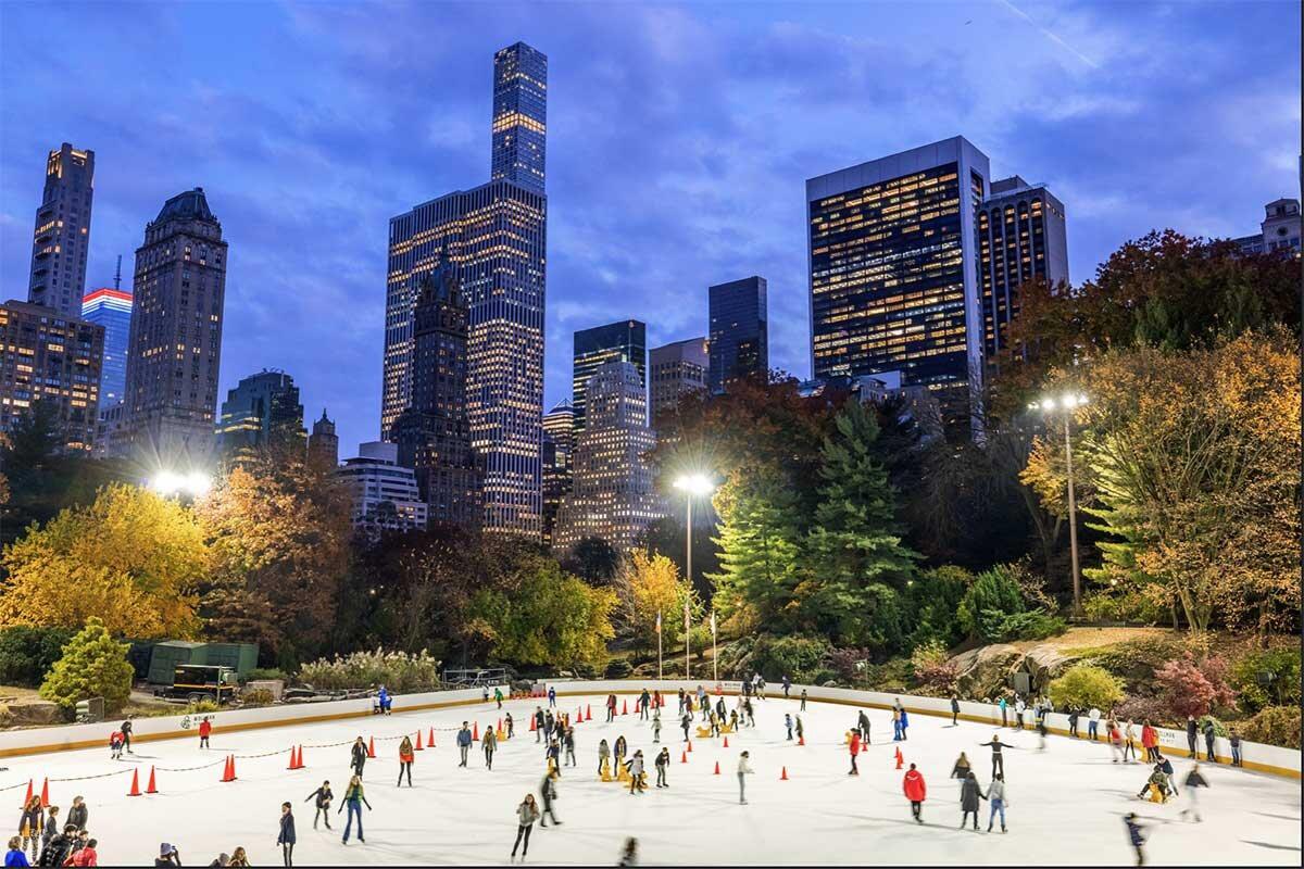 Picture of Ice Skating at Wollman Rink in Central Park
