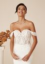 Justin Alexander Daria Fit-and-Flare Wedding Dress - thumbnail - 3