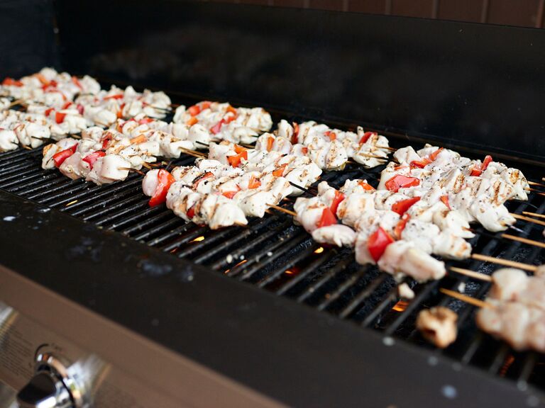 wedding menu grilled kabobs