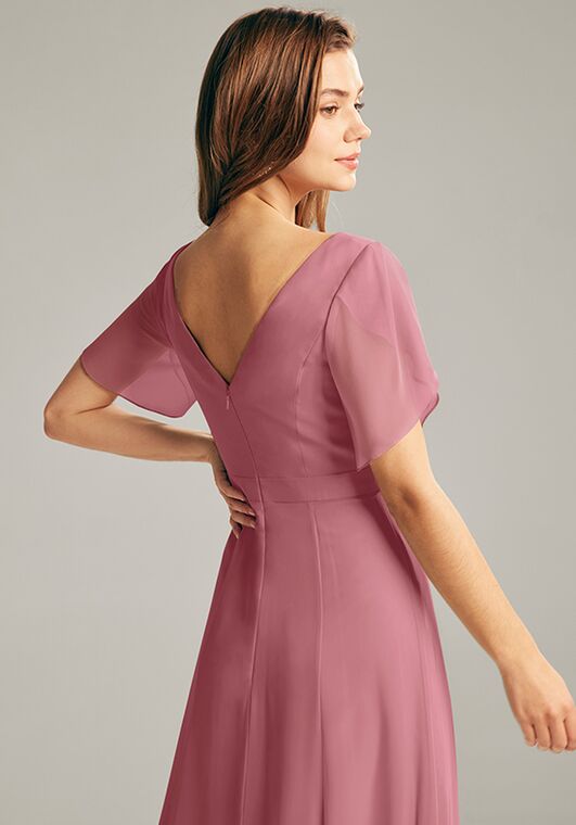 AW Bridal AW Wilma Dress V-Neck Bridesmaid Dress - 4