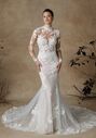 Justin Alexander Ginger Fit-and-Flare Wedding Dress - thumbnail - 1