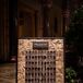 Rustic Birchwood Escort Card Display