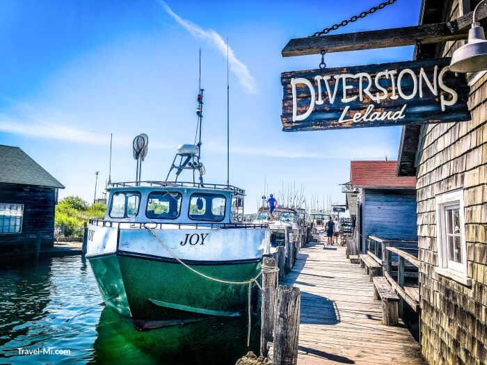 Picture of Historic Fishtown in Leland, MI