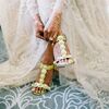 One Couple's Romantic Greenery-Filled Multicultural Wedding at San Francisco City Hall in California