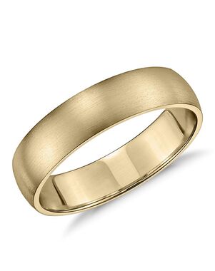 Blue Nile 601185Y14 Gold Wedding Ring