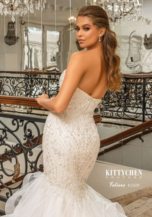 KITTYCHEN Couture FABIANA, K2320 Mermaid Wedding Dress - 3