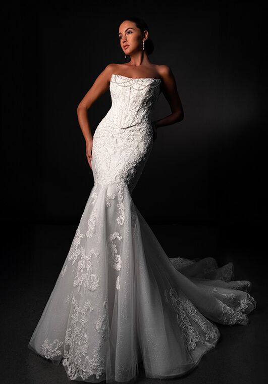 Martina Liana ML1950 Fit-and-Flare Wedding Dress - 5