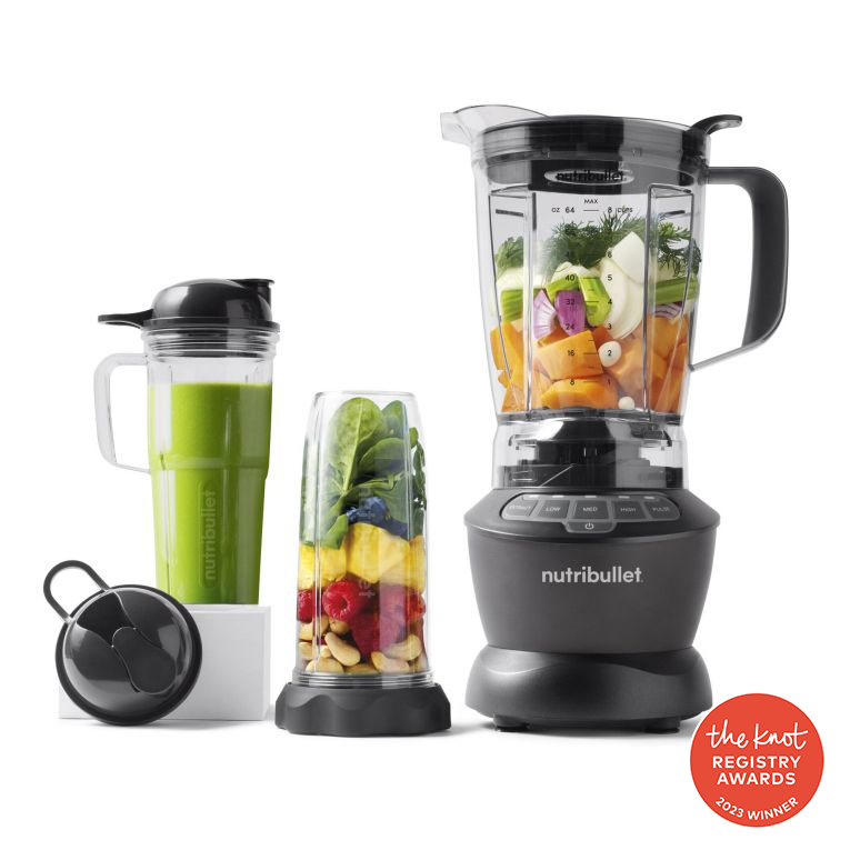 NutriBullet Combo 64 oz. 3-Speed Electronic Countertop Blender