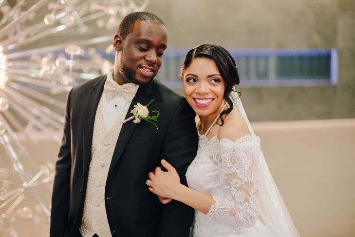 Jessika Baker (23 and a nonprofit program coordinator) and Lee Baker Jr. (25 and works in insurance) were engaged surrounded by their friends and fami