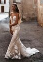 Abella Zara Sheath Wedding Dress - thumbnail - 4