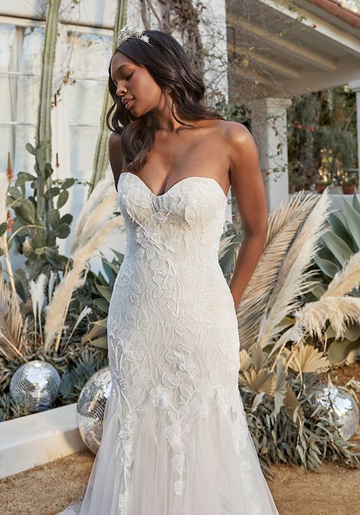 Beloved by Casablanca Bridal BL343 Opal Mermaid Wedding Dress - 5