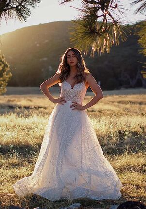 Essense of Australia D3311 plus A-Line Wedding Dress
