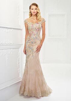 Montage by Mon Cheri 118966 Red Mother Of The Bride Dress