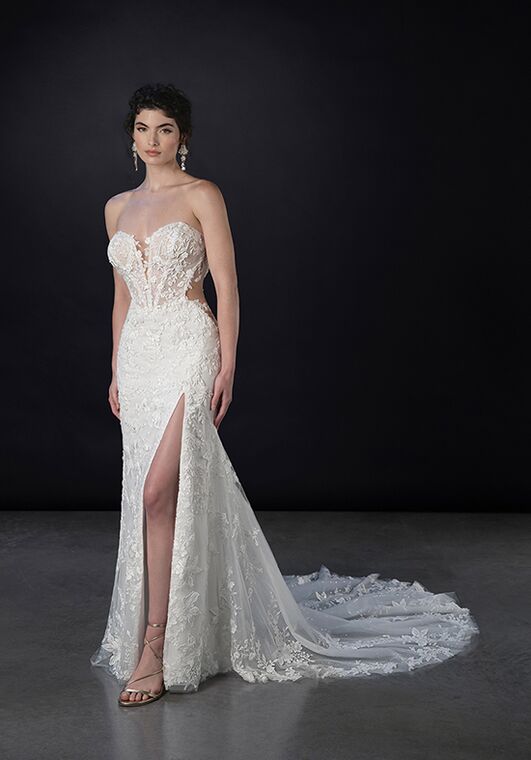 Martina Liana 1850 Column Wedding Dress - 4