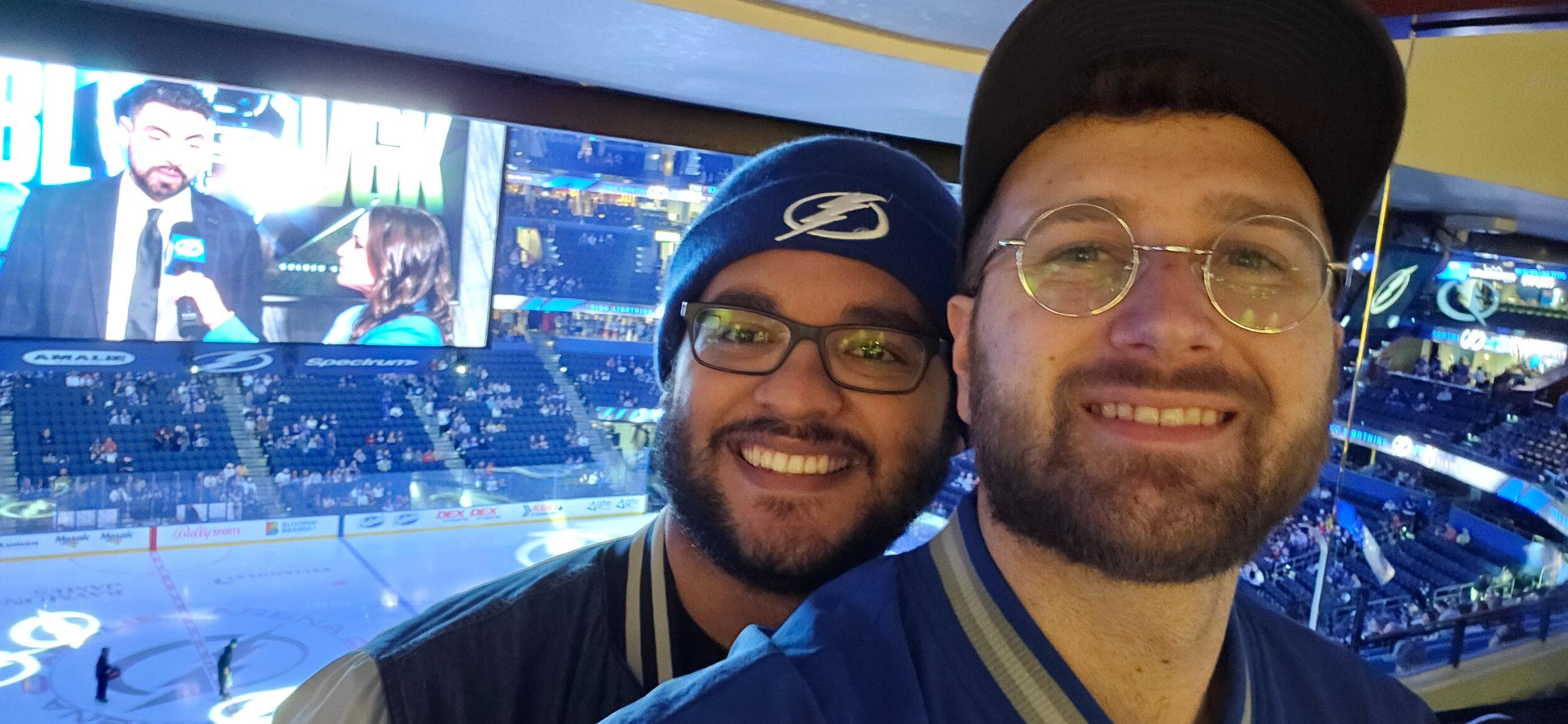 Love Watching The Lightning - Amalie Arena
