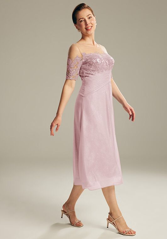 AW Bridal AW Sabella Dress Pink Mother Of The Bride Dress - 3