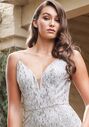 Belsoie Bridesmaids by Jasmine L224010 V-Neck and Plunge Bridesmaid Dress - thumbnail - 1