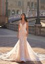 Moonlight Couture H1549A Mermaid Wedding Dress - thumbnail - 1