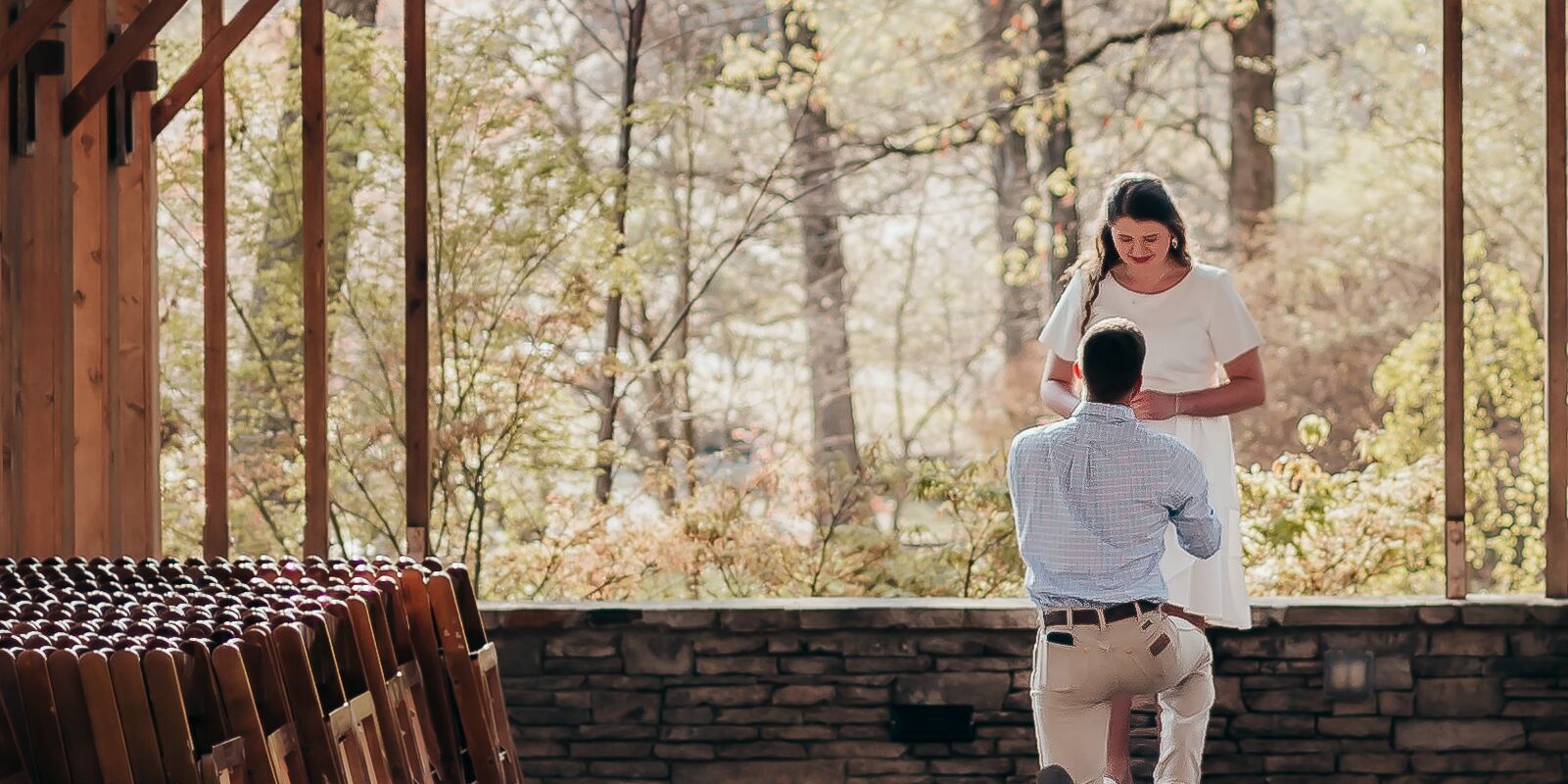 Picture of When we got engaged