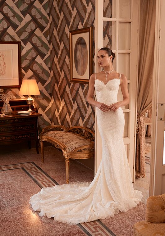 Soft flow by Ricca Sposa Atelier Amina 25-006(3) Mermaid and Trumpet Wedding Dress - 5