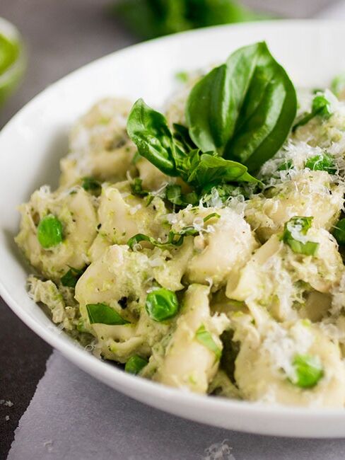 Picture of Five-Cheese Tortellini with Pesto Parmesan