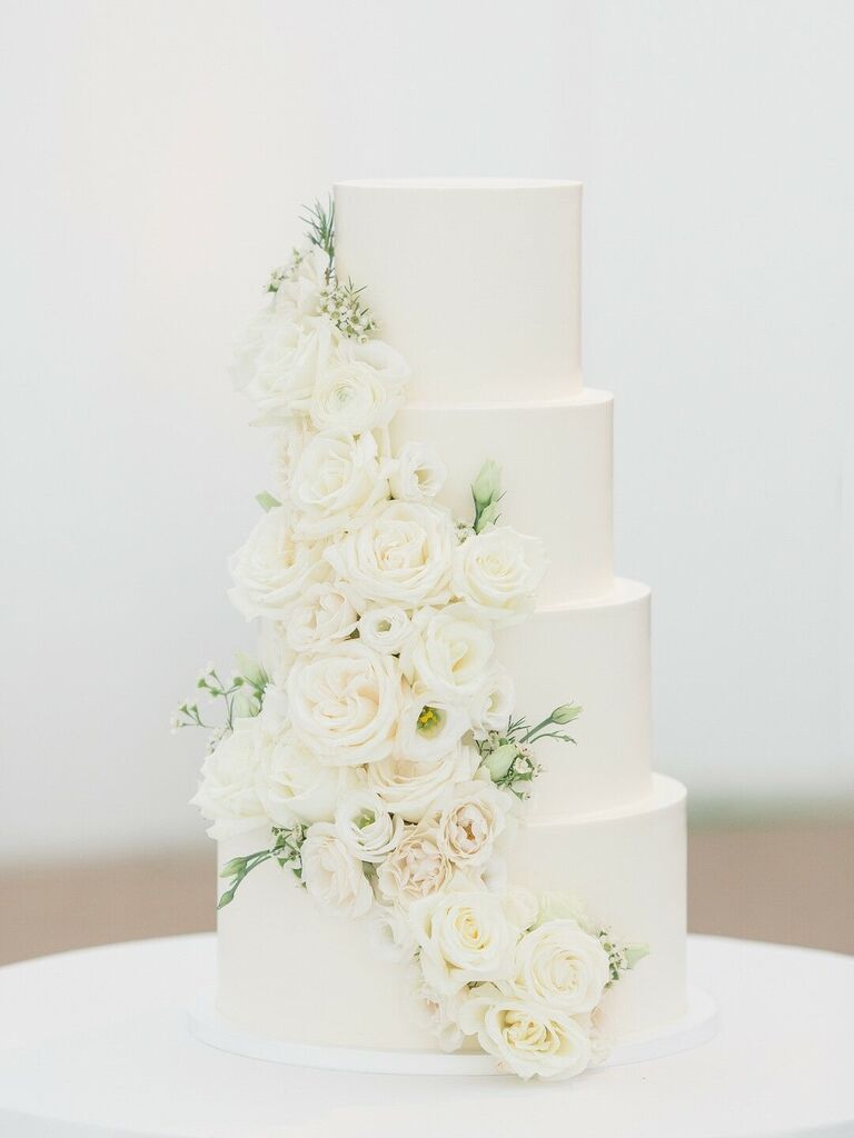 47 Flower Wedding Cakes for Any Style & Season