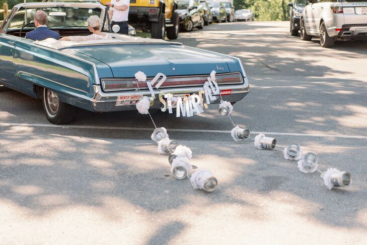 Getaway Car with Cans in Cape Cod, Massachusetts