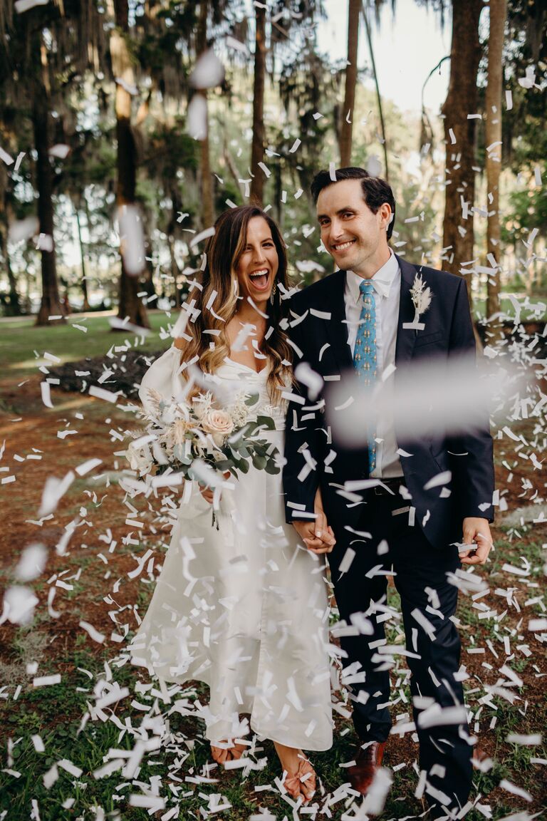 couple confetti