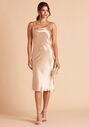 Birdy Grey Lisa Midi Dress in Gold Scoop Bridesmaid Dress - thumbnail - 1