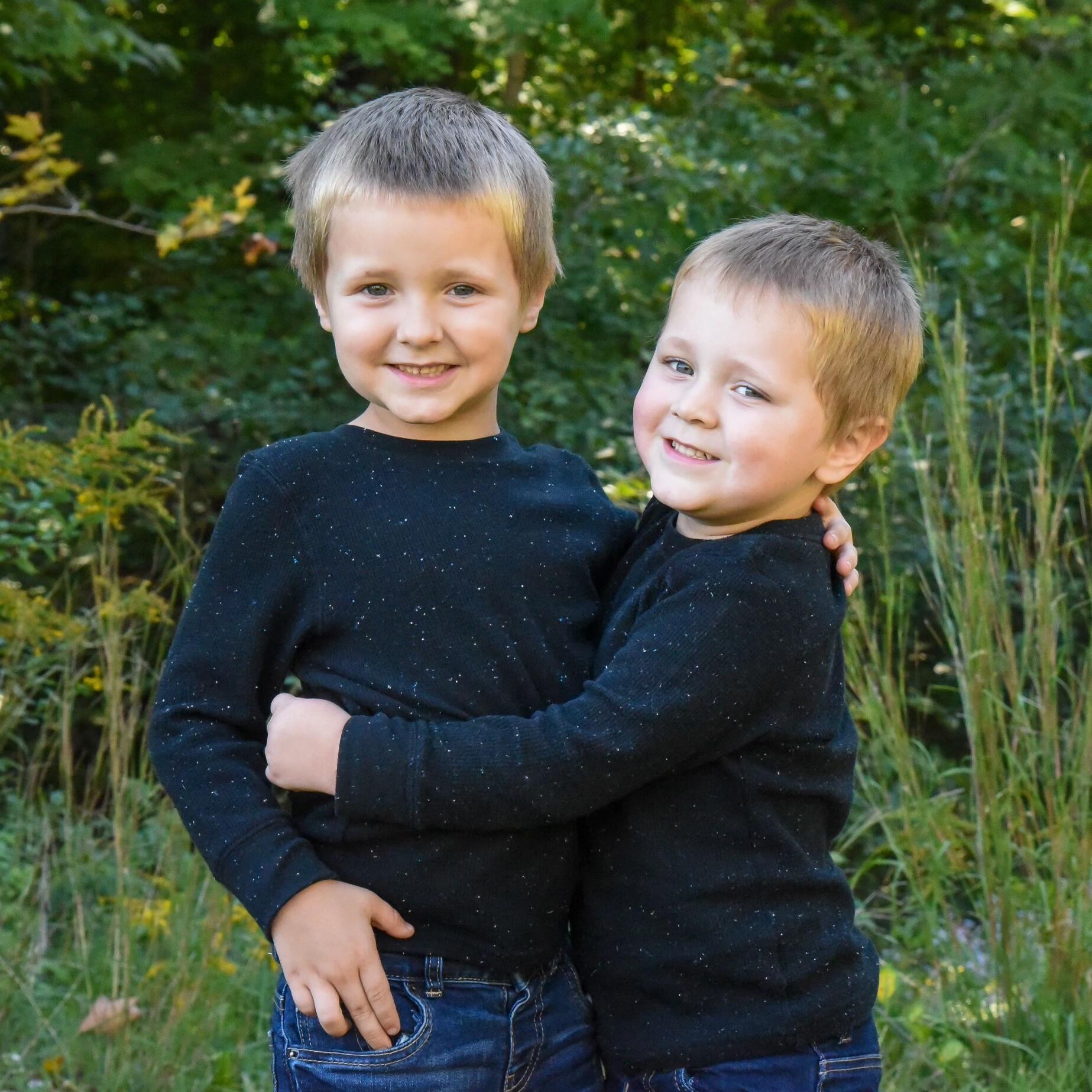 Owen and Cameron Simms