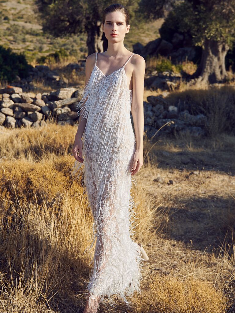 Vintage Slip Wedding Dresses