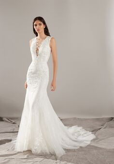PRONOVIAS ROWDY Mermaid and Trumpet Wedding Dress