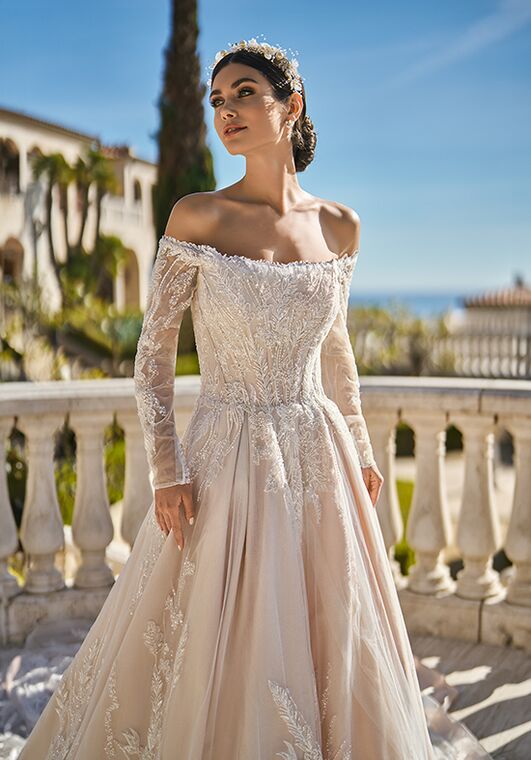 Val Stefani Calypso A-Line Wedding Dress - 2