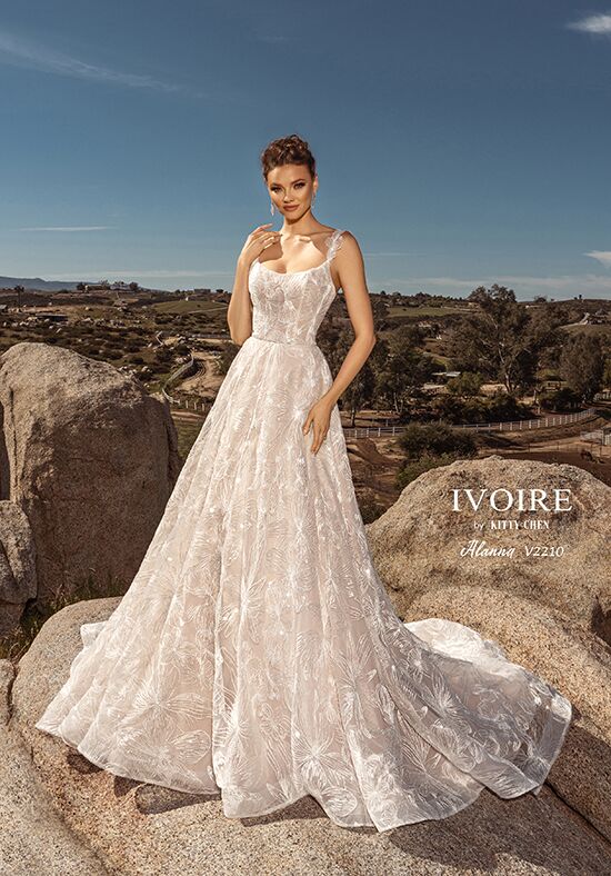 IVOIRE by KITTY CHEN ALANNA, V2210 A-Line Wedding Dress - 1